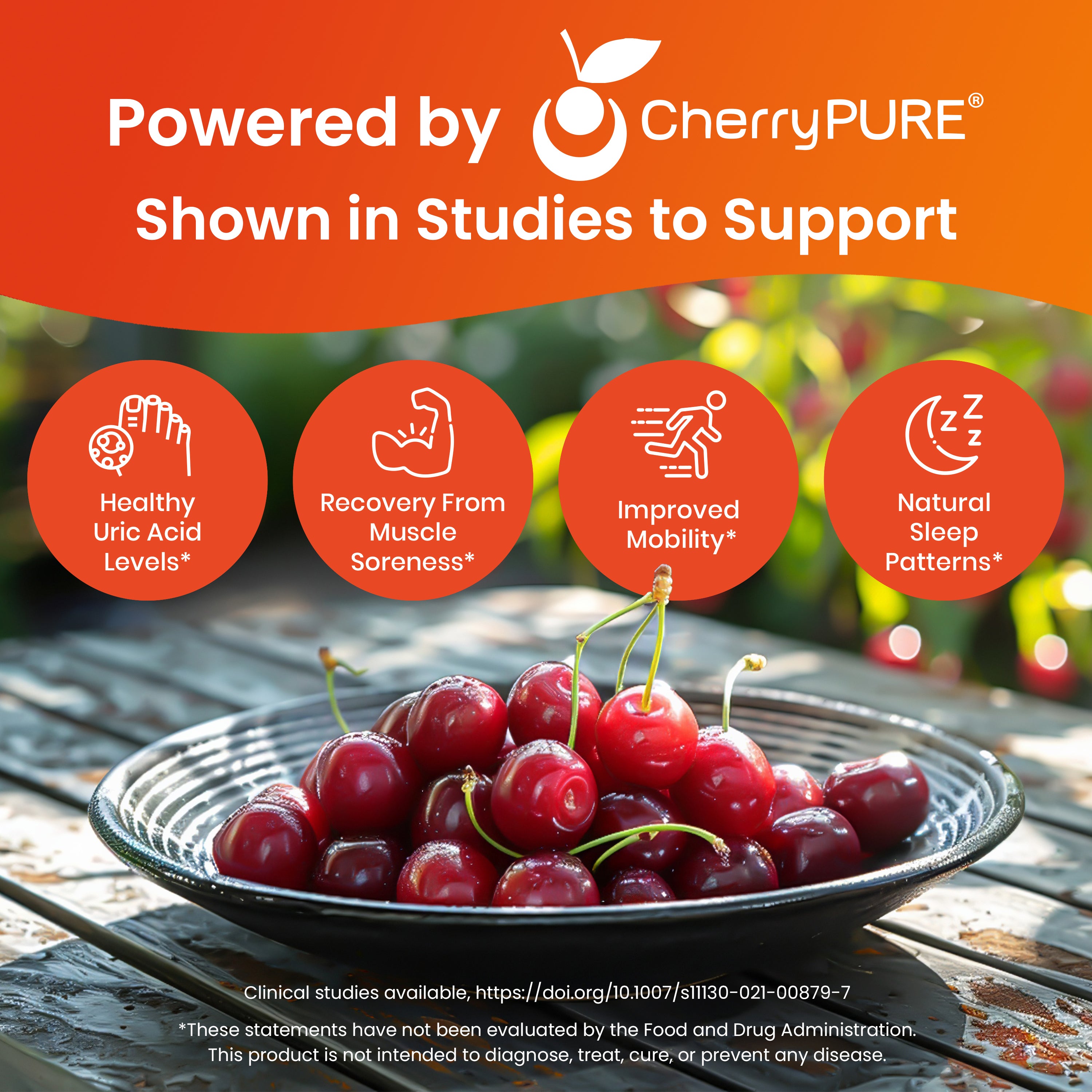 Uric Acid Cleanse Support Tart Cherry 2500mg with Turmeric and Celery Seed Extract