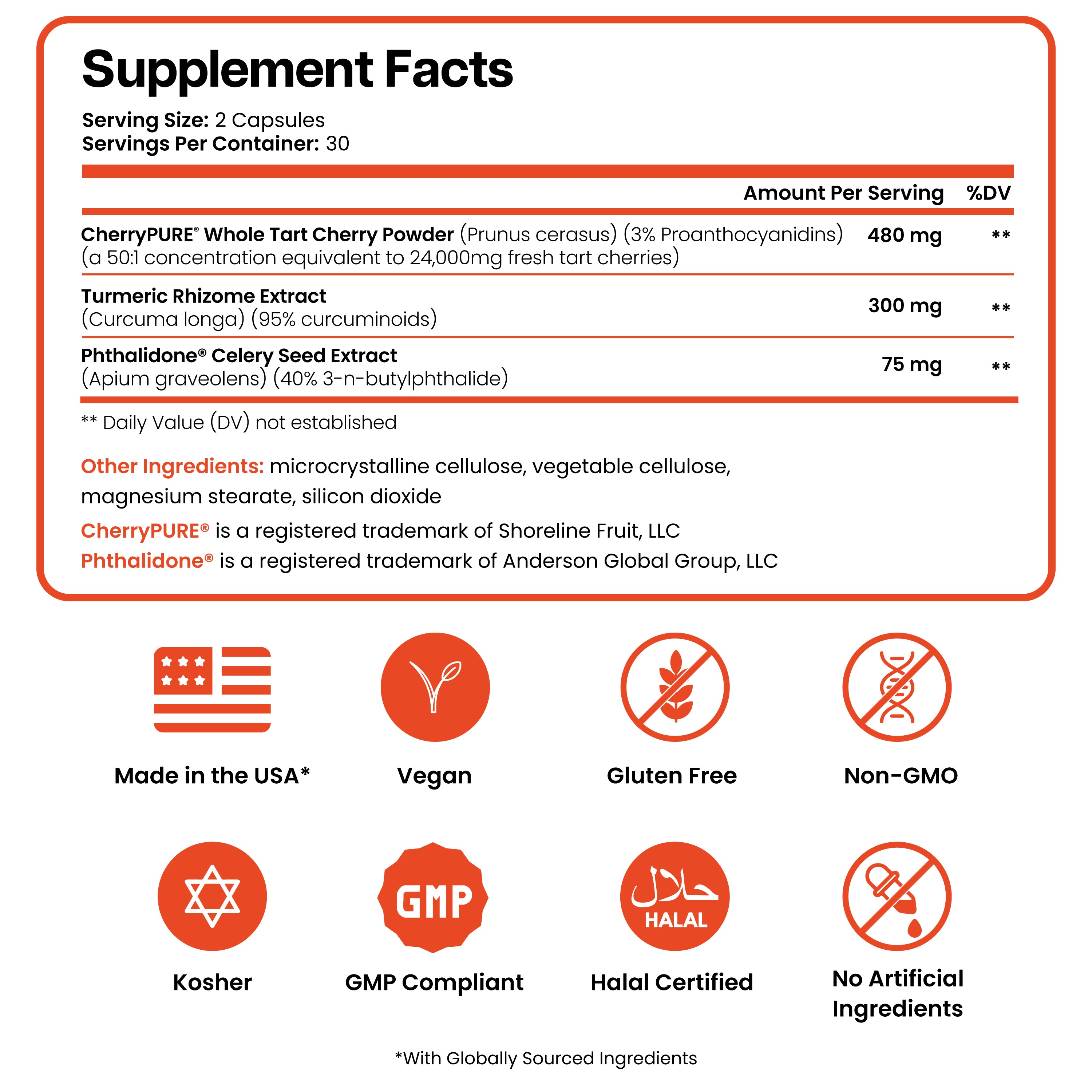 Uric Acid Cleanse Support Tart Cherry 2500mg with Turmeric and Celery Seed Extract