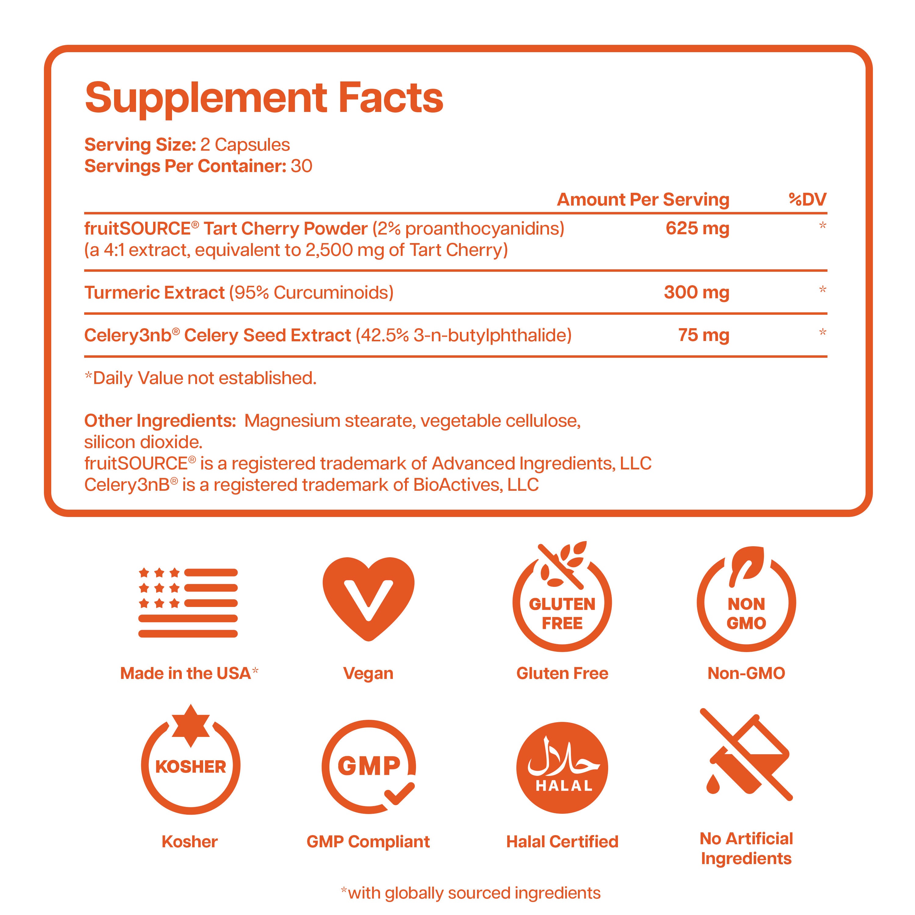 Uric Acid Cleanse Support Tart Cherry 2500mg with Turmeric and Celery Seed Extract